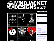 Tablet Screenshot of mindjacket.com